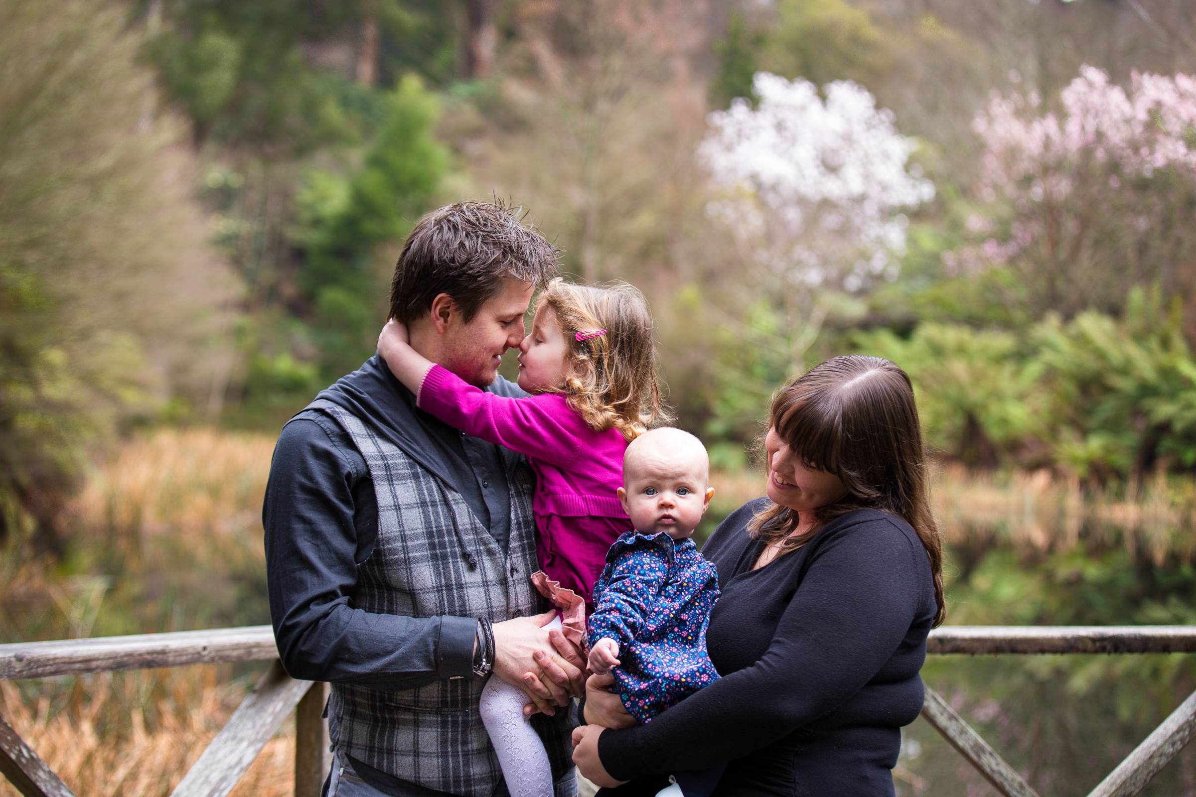 dandenong ranges botanic gardens family session