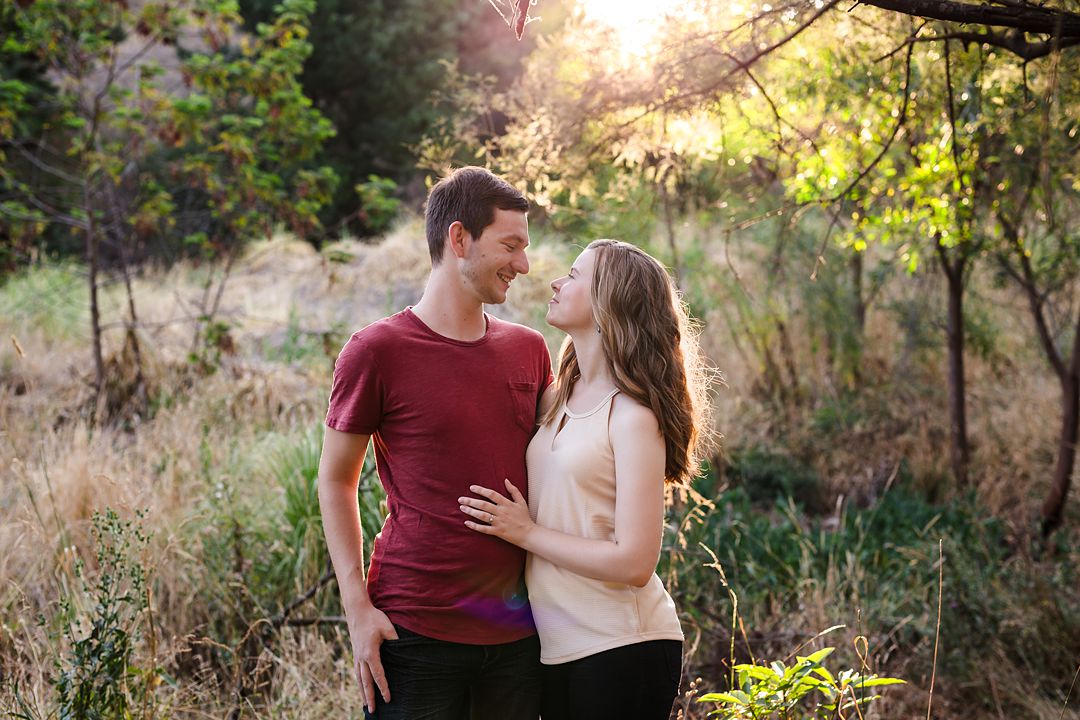 wilson botanic park engagement session