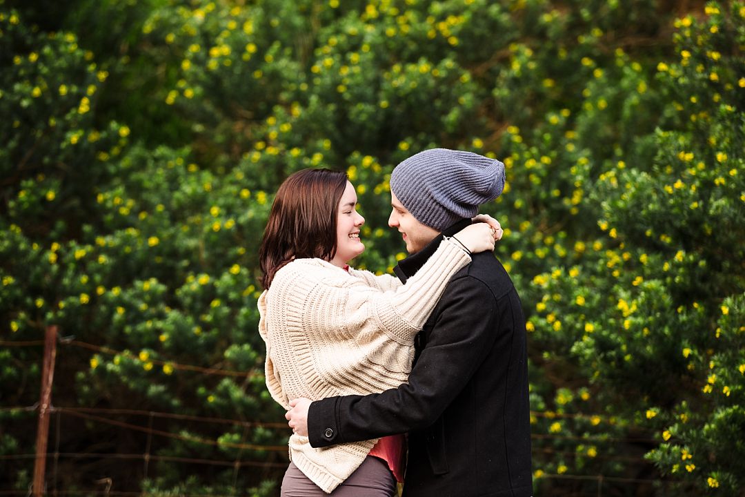 wilson botanic park engagement photos