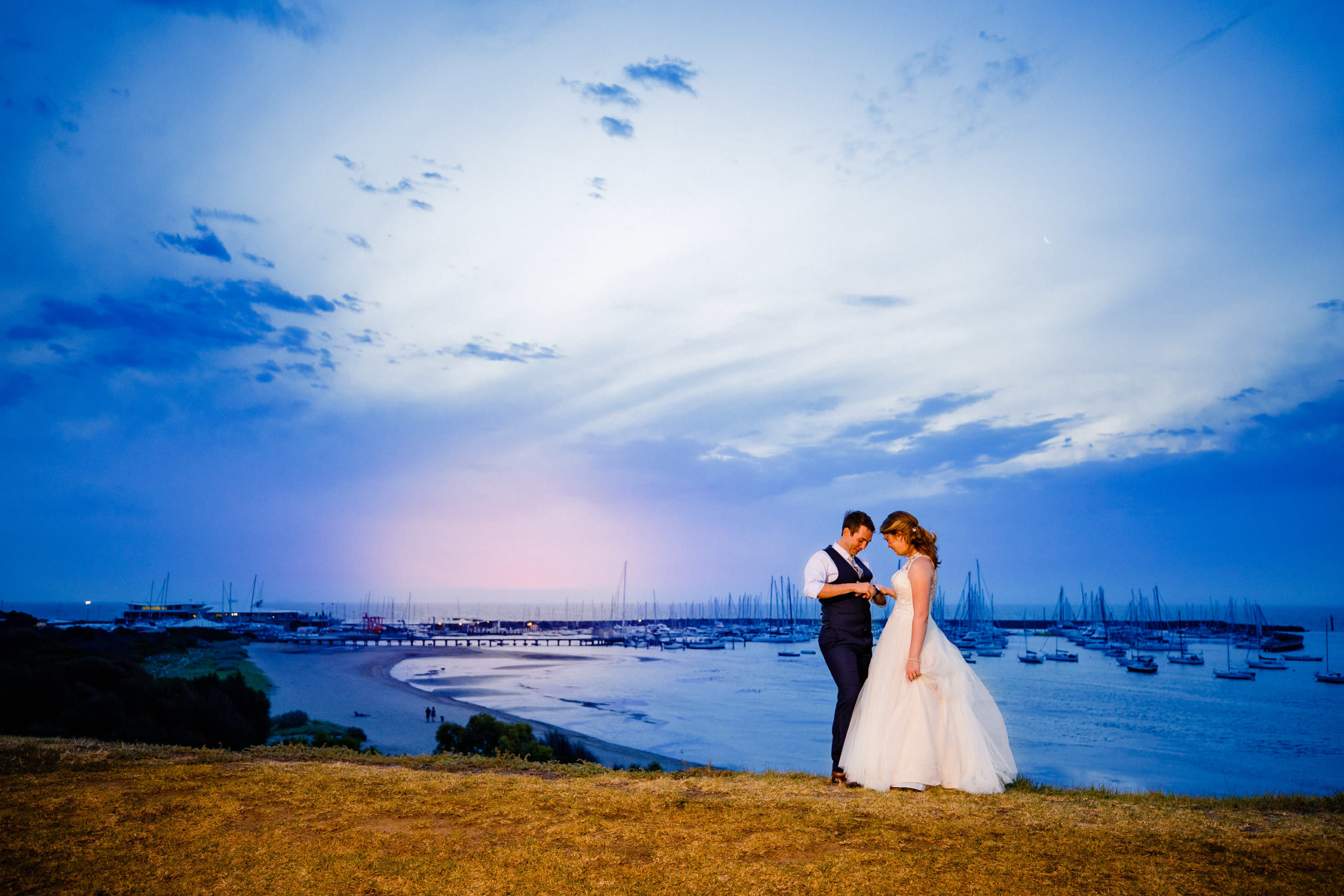 sandy by the bay sandringham wedding photography