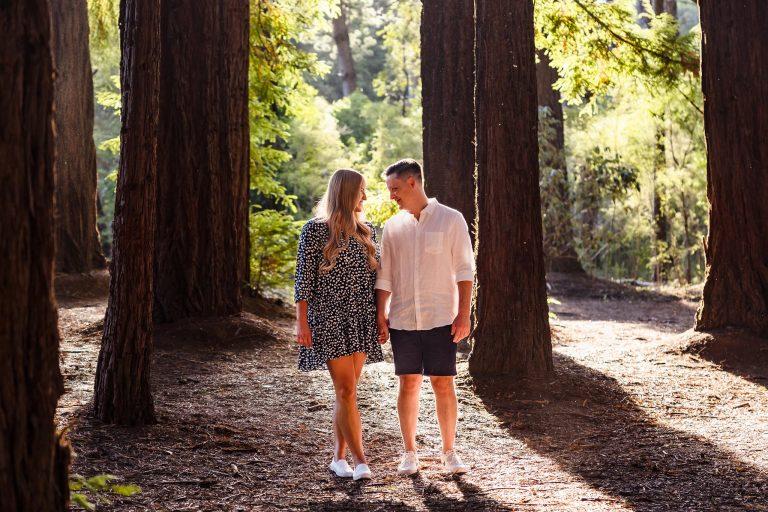Warburton Red Forest Couples Session
