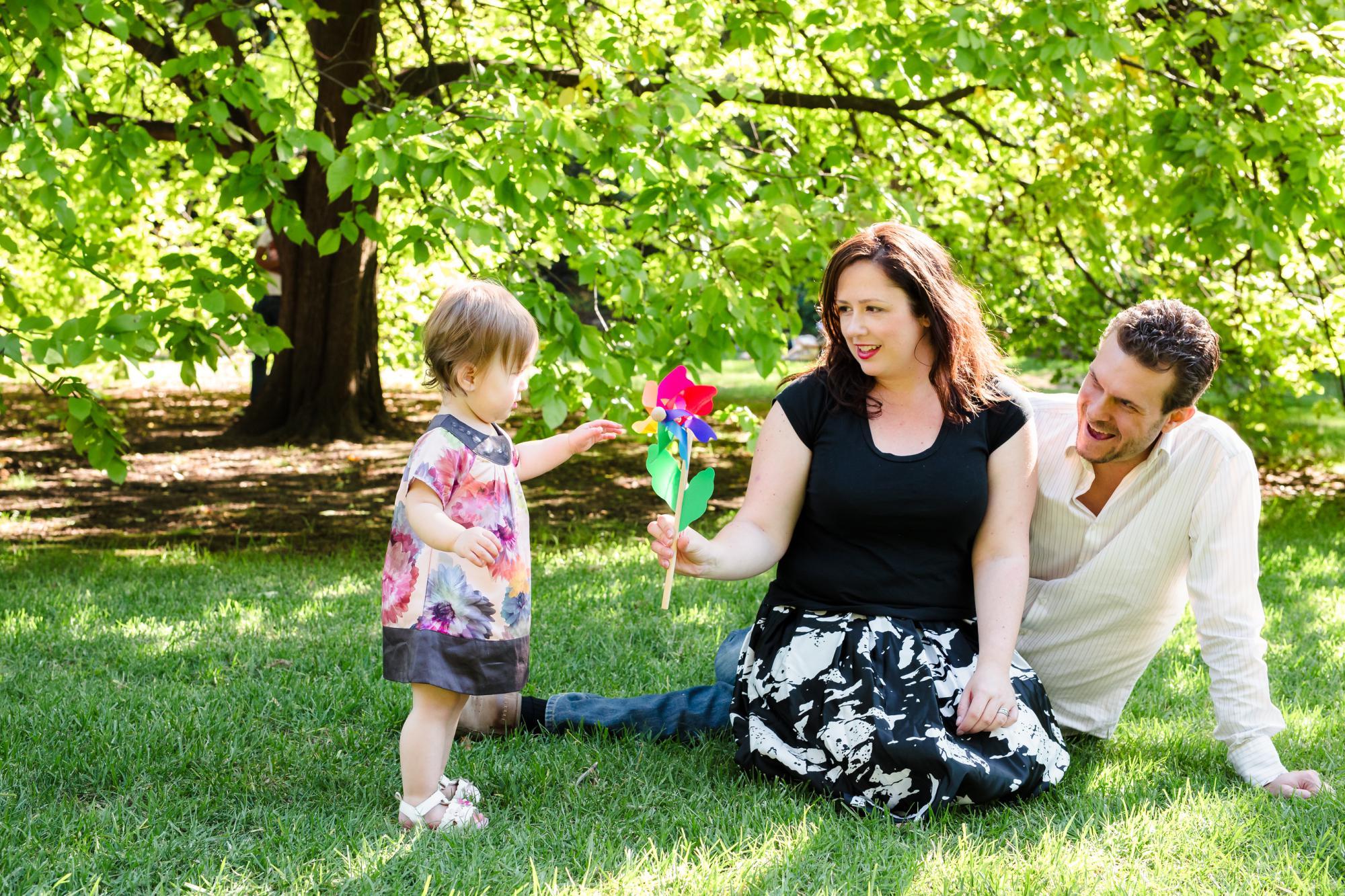 Fitzroy Gardens family photos.