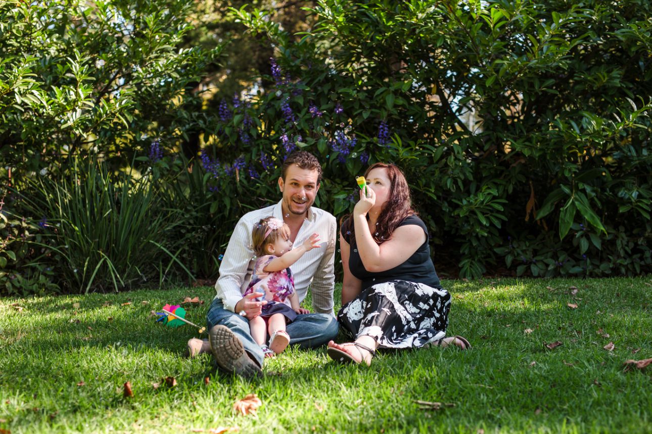 Fitzroy Gardens family photos.